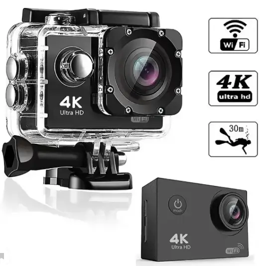 ЕКШН-КАМЕРА 4K Action Camera WI-FI 16 MPX WI-FI - Фото 4 ЕКШН-КАМЕРА 4K Action Camera WI-FI 16 MPX WI-FI - зображення 4