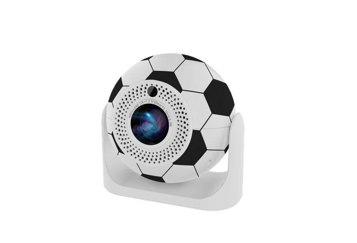 Умный проектор Salange P361 4K JY360 / Смарт проектор Wi-Fi, Bluetooth, Coolita OS в форме футбольного мяча - изображение 4