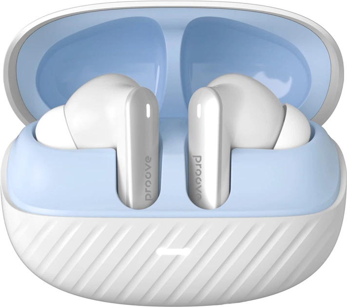Наушники Proove Blitz II TWS with Hybrid ANC (APP) White/Blue (662130808) - изображение 2