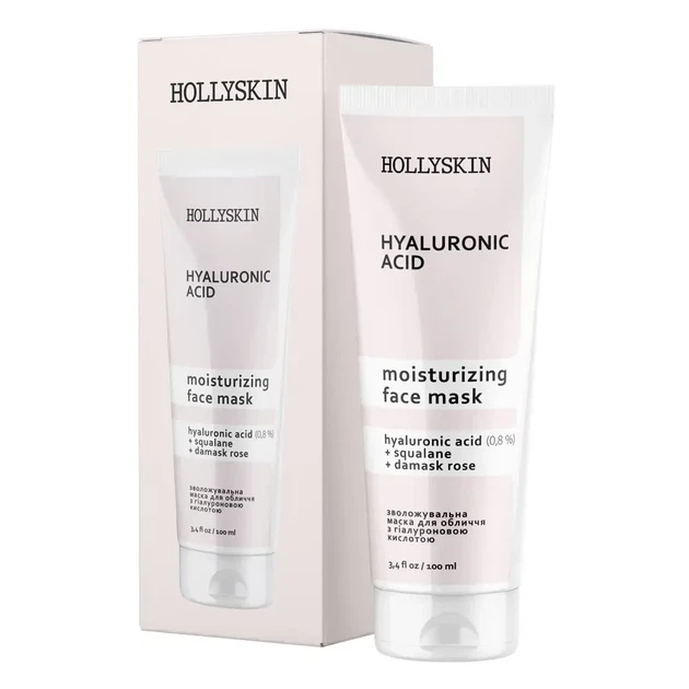 Маска для лица Hollyskin Hyaluronic Acid Face Mask 100 мл - изображение 2