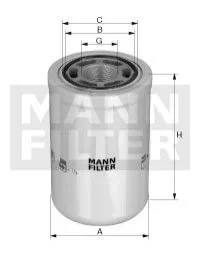 Гідравлічний фільтр MANN WH9602 - изображение 3