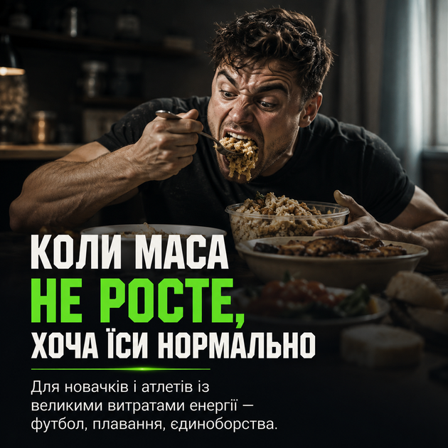 Гейнер Powerful Progress Super Mass Gainer, 4000 г., Ваніль - зображення 6