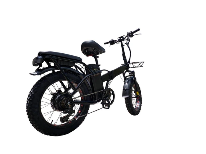 Электровелосипед VOLTO Flex 20" 1000W 26Ah PAS Черный - изображение 4
