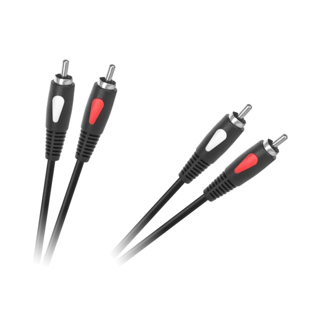 Кабель RCA 2RCA-2RCA 10м Cabletech Eco-Line (KPO4001-10) - Фото 1 Кабель RCA 2RCA-2RCA 10м Cabletech Eco-Line (KPO4001-10) - изображение 1
