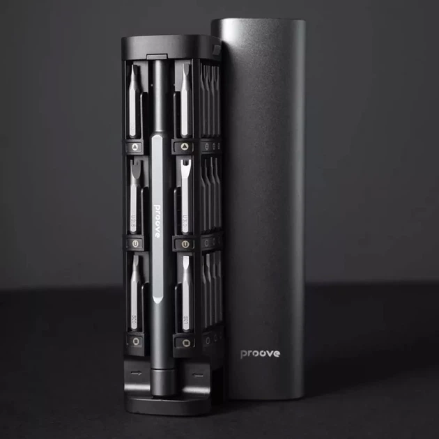Набор отверток Proove Fixer 46-in-1 Gray (MTSF46000003) - Фото 6 Набор отверток Proove Fixer 46-in-1 Gray (MTSF46000003) - изображение 6