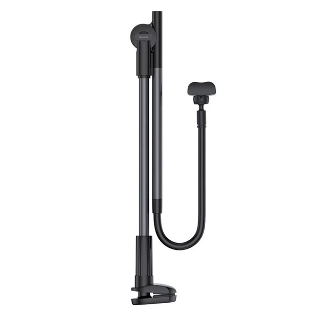 Тримач для смартфона Baseus Unlimited Lazy Rotary Desktop Holder Black (SULR-0G) - зображення 2