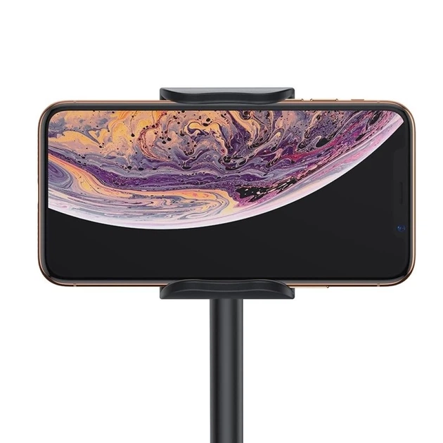 Тримач для смартфона Baseus Unlimited Lazy Rotary Desktop Holder Black (SULR-0G) - зображення 4