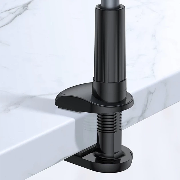 Тримач для смартфона Baseus Unlimited Lazy Rotary Desktop Holder Black (SULR-0G) - зображення 7