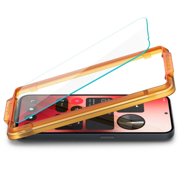 Защитное стекло Spigen Glas.TR AlignMaster для Nothing Phone 2a (2 pack) Clear (AGL07681) - Фото 4 Защитное стекло Spigen Glas.TR AlignMaster для Nothing Phone 2a (2 pack) Clear (AGL07681) - изображение 4