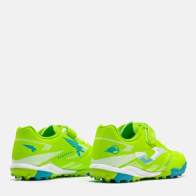Детские футбольные бутсы-сороконожки для мальчика Joma Powerful Jr 2615 POJS2615TFV 27 Зеленые (8447368952985) - изображение 3
