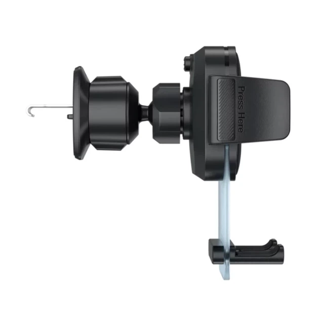 Автодержатель Proove Crystal Clamp Air Outlet Car Mount Black (CHCC00000001) - Фото 3 Автодержатель Proove Crystal Clamp Air Outlet Car Mount Black (CHCC00000001) - изображение 3
