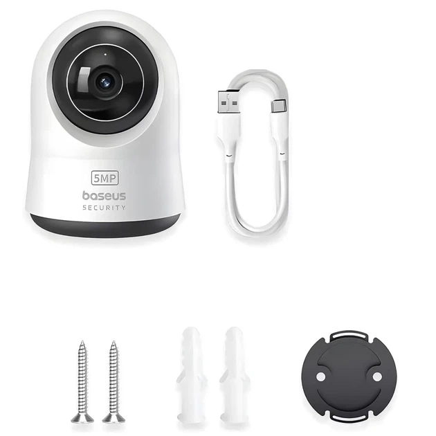 Камера видеонаблюдения Baseus Security P1 Pro Indoor 3K White (S0TV022130) - изображение 3