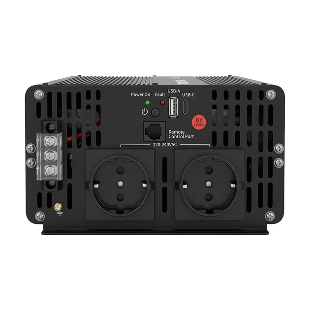 Автономный однофазный инвертор 2kW/12V LiTime L12V2KW-EN-Z (44-00527) - Фото 4 Автономный однофазный инвертор 2kW/12V LiTime L12V2KW-EN-Z (44-00527) - изображение 4