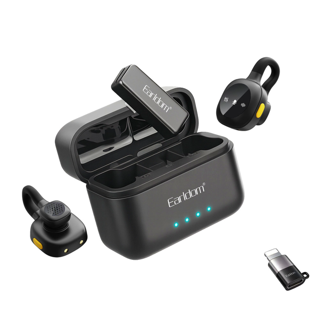 Беспроводной микрофон для телефона с USB зарядкой Earldom ET-MC18 - Фото 1 Беспроводной микрофон для телефона с USB зарядкой Earldom ET-MC18 - изображение 1