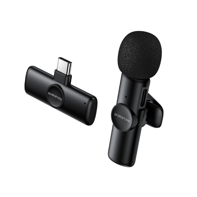 Беспроводной микрофон USB C для телефона Borofone BFK16 - изображение 4