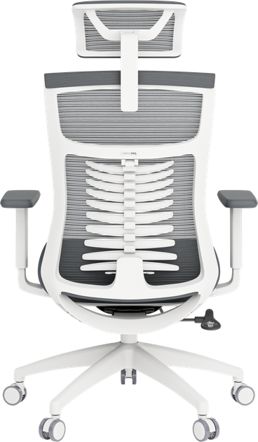 Крісло офісне OfficePro Balance OC550-W-DG-DG - изображение 3