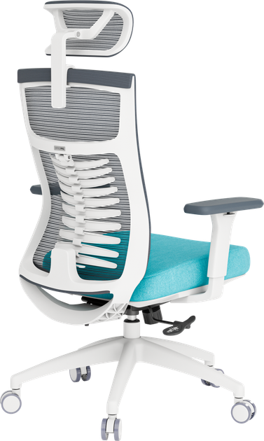 Крісло офісне OfficePro Balance OC550-W-DG-BL - Фото 6 Крісло офісне OfficePro Balance OC550-W-DG-BL - изображение 6