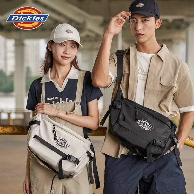 Сумка через плече Dickies DK, портативна сумка-мессенджер великої місткості для чоловіків та жінок, легка велосипедна сумка-сатчел з кількома відділеннями для подорожей - зображення 6