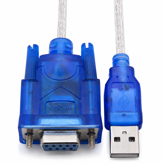 Кабель USB-COM(RS232) 9 pin/ CH340 female (мама) 45116 - Фото 1 Кабель USB-COM(RS232) 9 pin/ CH340 female (мама) 45116 - изображение 1