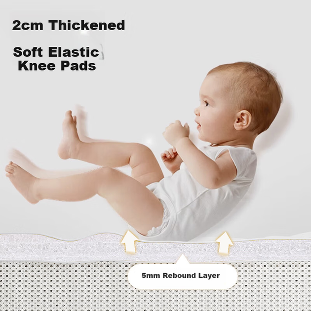 Детский противоударный коврик Babybox EPE для ползания, 6 частей, толщина 2 см. - изображение 6