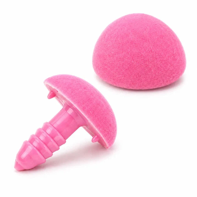 Носик для іграшок 7 x 9 мм рожевий 1 шт арт. БНГ-7*9р (79-1/pink) - Фото 1 Носик для іграшок 7 x 9 мм рожевий 1 шт арт. БНГ-7*9р (79-1/pink) - изображение 1