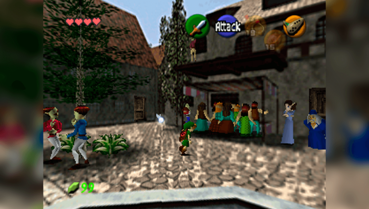 Гра Nintendo N64 The Legend of Zelda: Ocarina of Time USA Англійська Версія Тільки Картридж Б/У - зображення 2