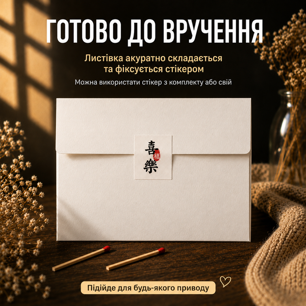 Открытка сгорающая 10,5*10,5 см белый, поздравление на праздник, с днем рождения - изображение 6