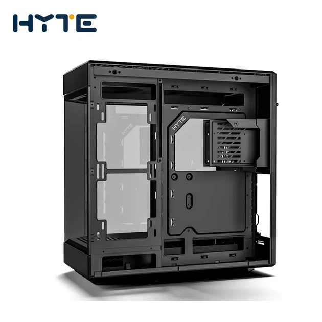 Корпус Hyte Y60 Black, Mid-Tower E-ATX, ATX, Micro-ATX и Mini-ITX PC Case with PCIE 4.0 cable includ - изображение 8