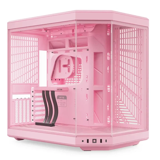 Корпус Hyte Y70 Strawberry Milk, Mid-Tower / ATX, Micro-ATX и Mini-ITX PC Case with PCIE 4.0 cable includ (CS-HYTE-Y70-SM) - Фото 1 Корпус Hyte Y70 Strawberry Milk, Mid-Tower / ATX, Micro-ATX и Mini-ITX PC Case with PCIE 4.0 cable includ (CS-HYTE-Y70-SM) - зображення 1