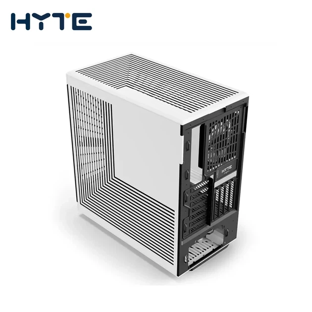 Корпус Hyte Y40 Black-White, Mid-Tower / ATX, Micro-ATX и Mini-ITX PC Case with PCIE 4.0 cable includ - зображення 8