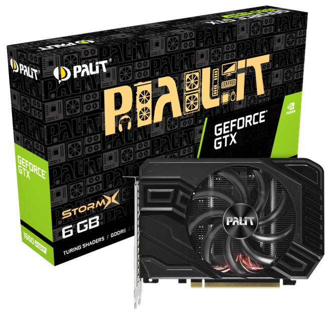 Відеокарта GeForce GTX 1660 Super 6GB Palit StormX (NE6166S018J9-161F) Б/В - изображение 2