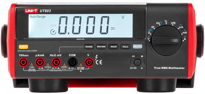 Лабораторний вимірювач UNI‑T UT803 (5901436740933) - зображення 2