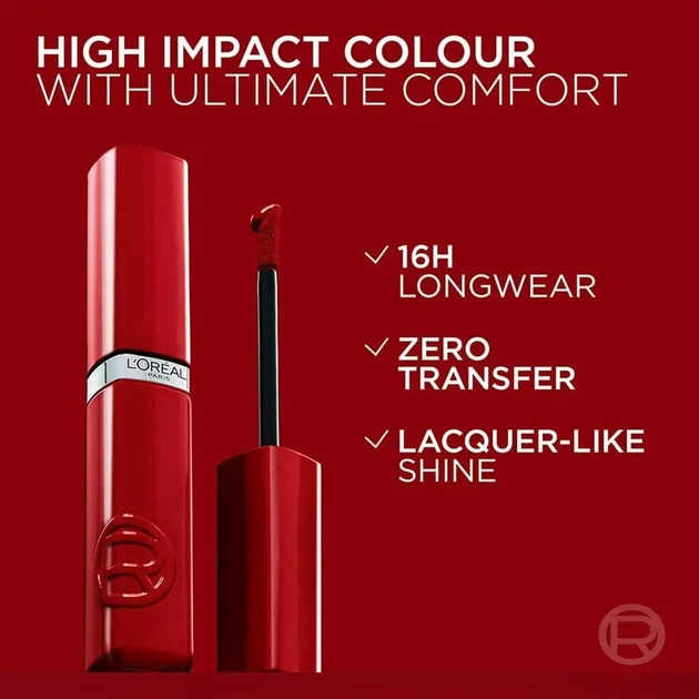 Жидкая помада для губ L'Oreal Paris Infaillible Laque Resistance 16H № 220 "Paris Sunset" - Фото 3 Жидкая помада для губ L'Oreal Paris Infaillible Laque Resistance 16H № 220 "Paris Sunset" - изображение 3