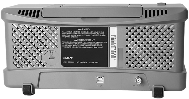 Осциллограф UNI‑T UTD2202CEX+ (5901890095082) - изображение 3