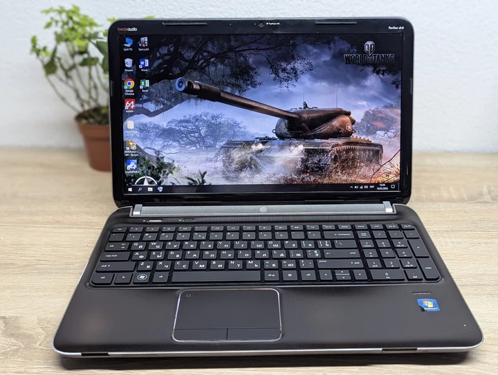 Ноутбук Hp Pavilion dv6:15.6, Intel Corei7-2630QM @2.00GHz 8GB DDR3 AMD Radeon HD 6700Ь 1Gb SSD 256Gb - Б/У - Фото 2 Ноутбук Hp Pavilion dv6:15.6, Intel Corei7-2630QM @2.00GHz 8GB DDR3 AMD Radeon HD 6700Ь 1Gb SSD 256Gb - Б/У - изображение 2