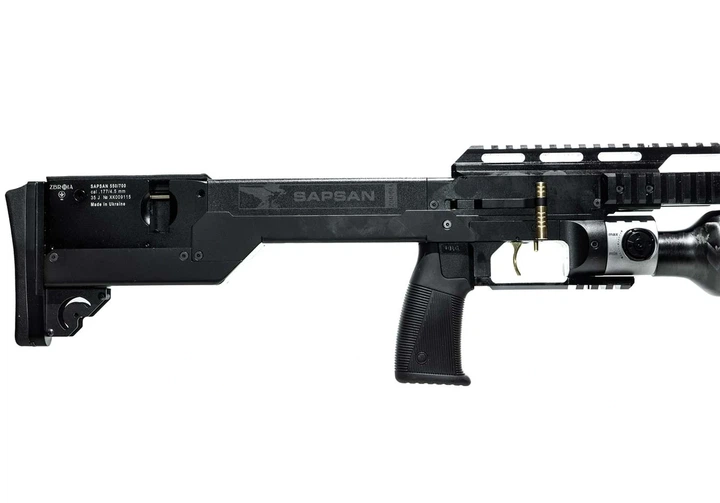 Винтовка PCP ZBROIA SAPSAN TACT-MC 550/700 4.5 мм BLACK - Фото 4 Винтовка PCP ZBROIA SAPSAN TACT-MC 550/700 4.5 мм BLACK - изображение 4