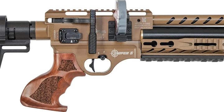 Винтовка Optima Factor Sniper S PCP, 4.5 мм fde - изображение 7