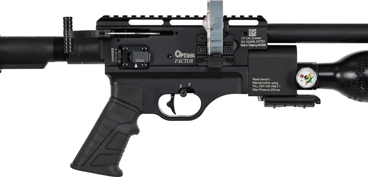 Винтовка PCP Optima Factor 4.5 мм - Фото 4 Винтовка PCP Optima Factor 4.5 мм - изображение 4