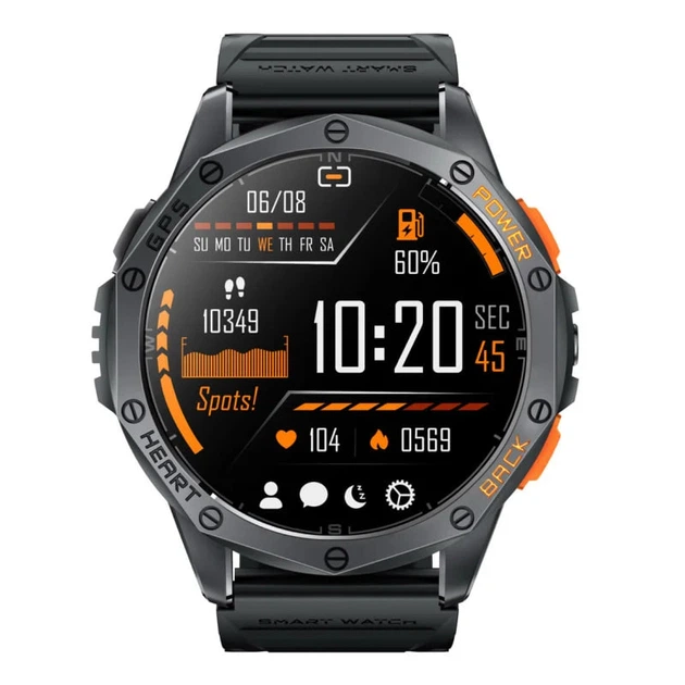 Смарт-годинник Modfit Pathfinder GPS с компасом, черный - Фото 7 Смарт-годинник Modfit Pathfinder GPS с компасом, черный - изображение 7
