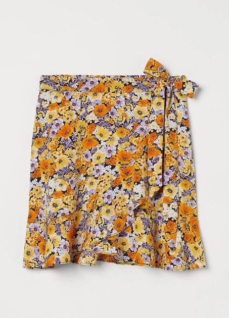 Спідниця H&M 18341 Жовтий M (0967) - Фото 4 Спідниця H&M 18341 Жовтий M (0967) - изображение 4