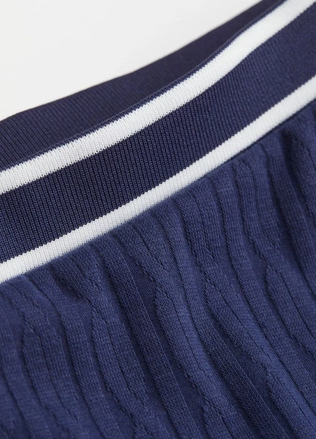 Спідниця H&M 18335 Темний синій S (1031) - изображение 4