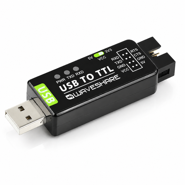 USB to TTL конвертер FT232RNL Waveshare 17939 45686 - Фото 1 USB to TTL конвертер FT232RNL Waveshare 17939 45686 - изображение 1