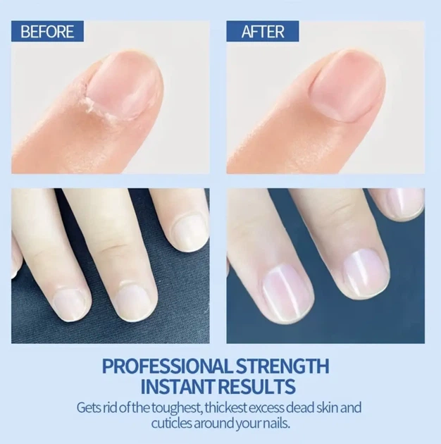 Рідина для видалення кутикули HANIIYAH Cuticle Remover 60 мл + манікюрний пушер - зображення 4