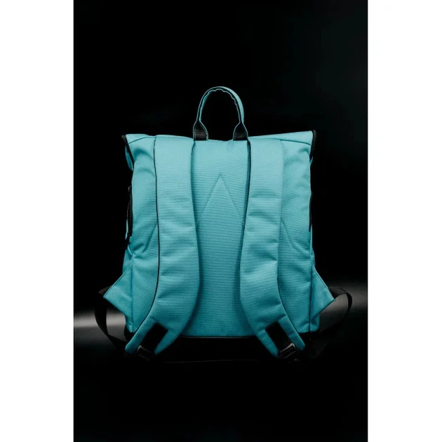 Рюкзак-ролтоп USVIT Frog flap 20–30 л Cordura 1000D для ноутбука, бірюзовий (62184) - зображення 7
