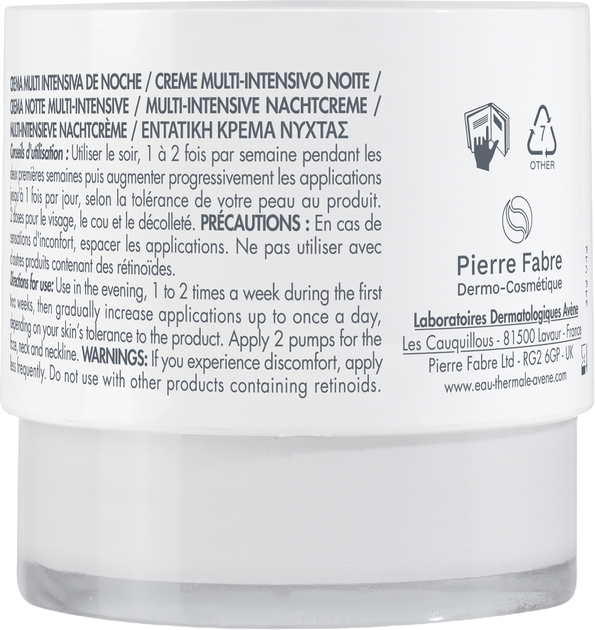 Нічний крем для обличчя Avene Hyaluron Activ B3 40 мл (3282770153200) - зображення 2
