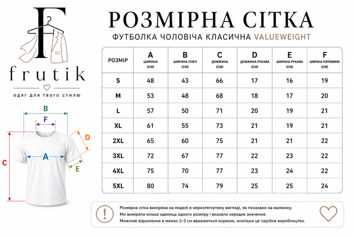 Футболка мужская Fruit of the Loom Valueweight базовая классическая 100% хлопок, размер L , цвет лайм - изображение 2
