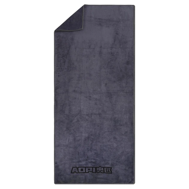 Полотенце спортивное из микрофибры Aopi Nanofiber Sport Towel 327 размер 100х40см Grey - изображение 2