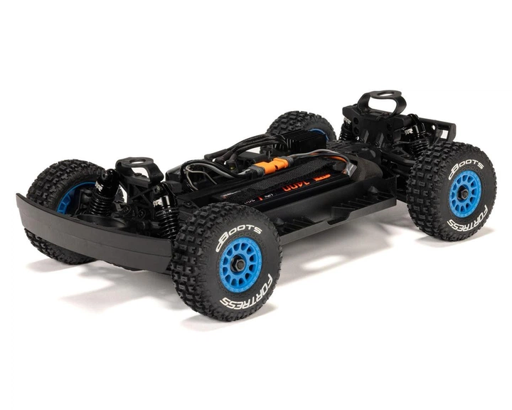 Машинка на радиоуправлении ARRMA Mojave Grom 223S BLX 1/16 4WD RTR White (ARA2304ST2) - Фото 6 Машинка на радиоуправлении ARRMA Mojave Grom 223S BLX 1/16 4WD RTR White (ARA2304ST2) - изображение 6