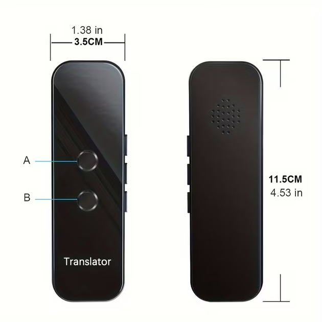 Інтелектуальний портативний перекладач G6 на 137 мов (Bluetooth) - зображення 6