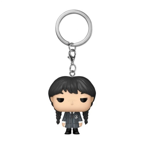 Брелок Funko Pop серії Венздей - Венздей (81863) Funko Pop 81863 1093318 - Фото 1 Брелок Funko Pop серії Венздей - Венздей (81863) Funko Pop 81863 1093318 - зображення 1